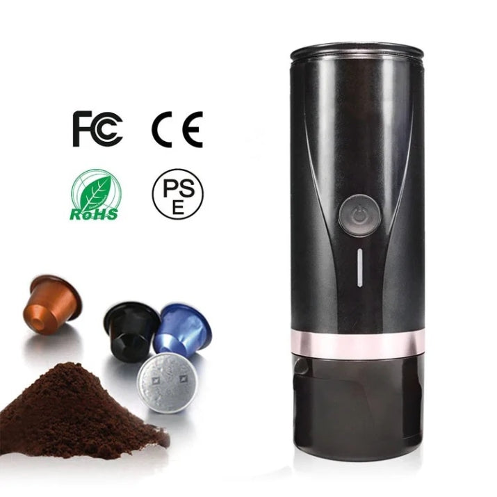 Преносима кафемашина за капсули и смляно кафе espresso с загряване – снимка 4