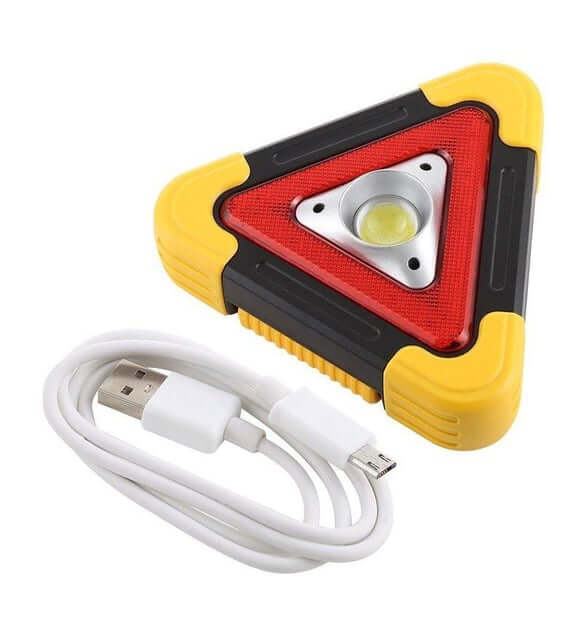 Авариен светещ LED триъгълник- 20см – снимка 2