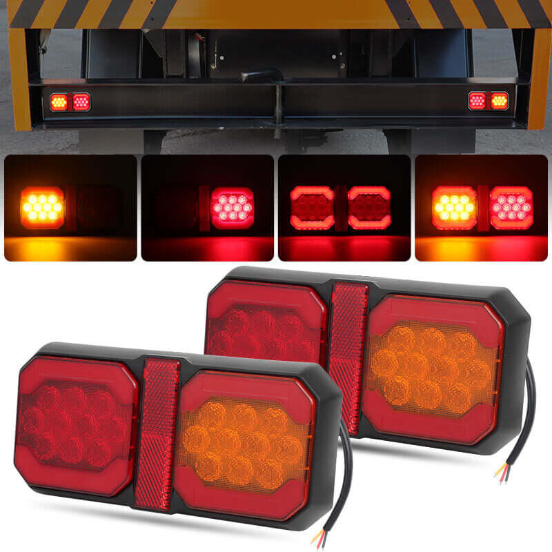 LED Диодни стопове с 4 светлини 12 / 24V - T681 – снимка 2