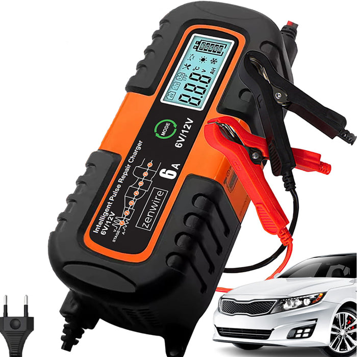 Зарядно за акумулатор 6A / 6-12V SMART