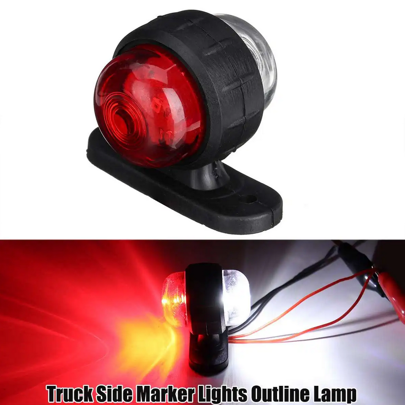 LED мини рогче за камион ремарке платформа тип очички 12V-24V