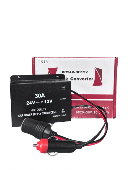 Инвертор на напрежение от 24V на 12V 30A