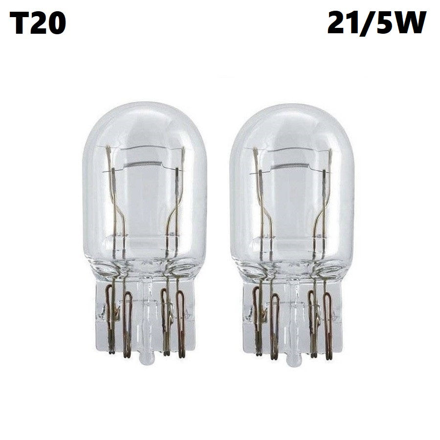 Крушки T20 12V 21W / 5W 2БР / КТ