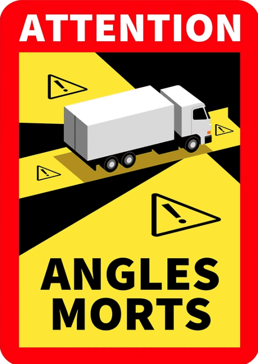 ЗАДЪЛЖИТЕЛНИ СТИКЕРИ ЗА ФРАНЦИЯ ''Angles Morts''