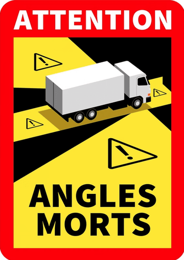 ЗАДЪЛЖИТЕЛНИ СТИКЕРИ ЗА ФРАНЦИЯ ''Angles Morts''
