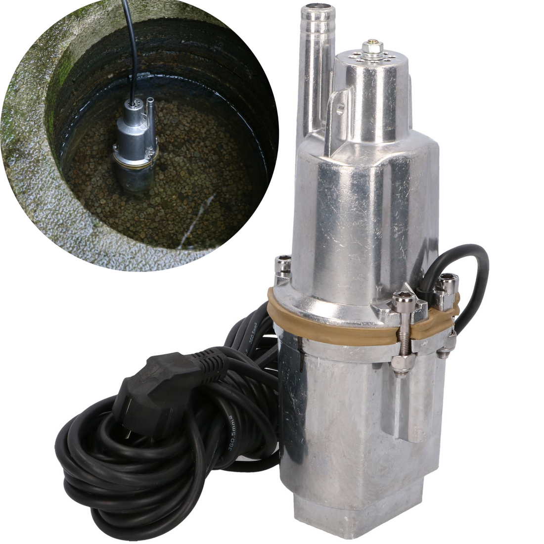 Вибрационна Водна Помпа – потопяема 650W, 1200 л / ч