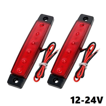 Габарит диоден 6 LED 12 / 24V - Червен