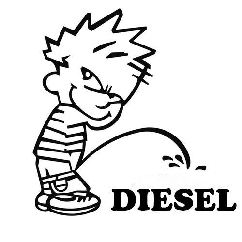 Декоративен стикер Diesel - T903