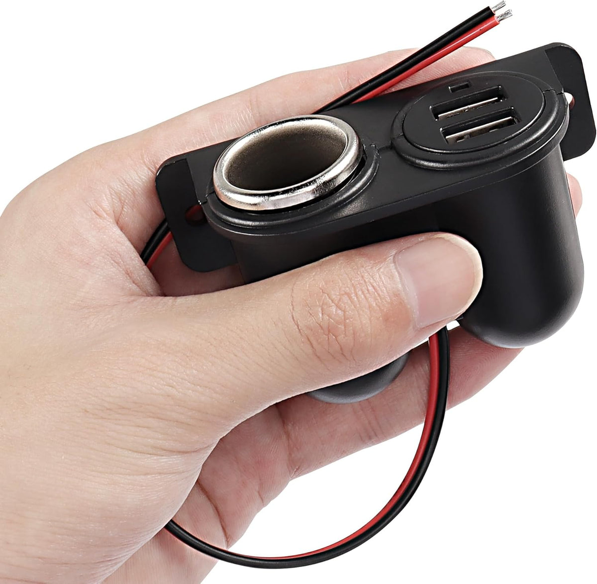 Разклонител за гнездо за запалка гнезда за кола USB – снимка 4