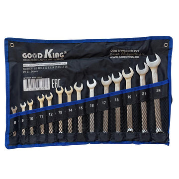 Комплект гаечни ключове 8-24mm 14 части GOODKING KRN-10014