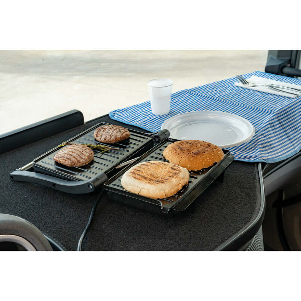 Electro-Chef Grill Plate 24V / 250W – електрическа грил плоча за камион и кемпер – снимка 6