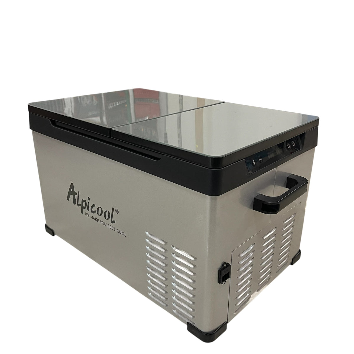 Хладилна кутия за автомобил и къмпинг Alpicool CD35 – 22 л, две отделения, 12V / 24V / 220V – снимка 2