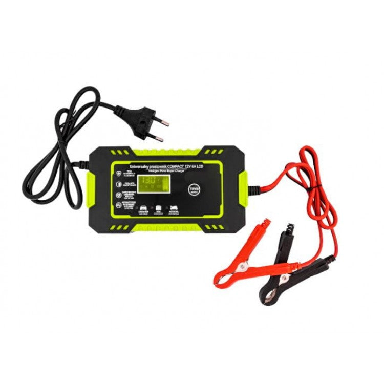 Автоматично зарядно устройство KRAFT&DELE KD1290, 12 V, 6 А, LCD – снимка 2