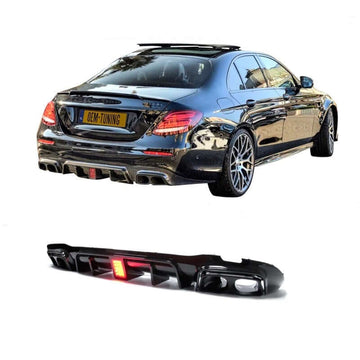 Заден дифузьор BRABUS LED Mercedes-Benz E63s AMG Optik Sedan W213 (2016-2019)