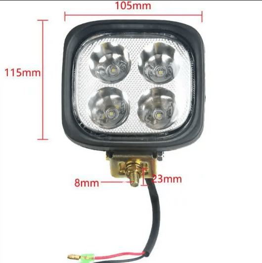 Халоген / Фар за трактор LED 12 / 24V - T837 – снимка 4