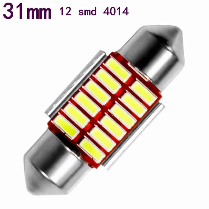 LED Крушки за плафон 31мм 12 / 24V G-TECH - T270 – снимка 2