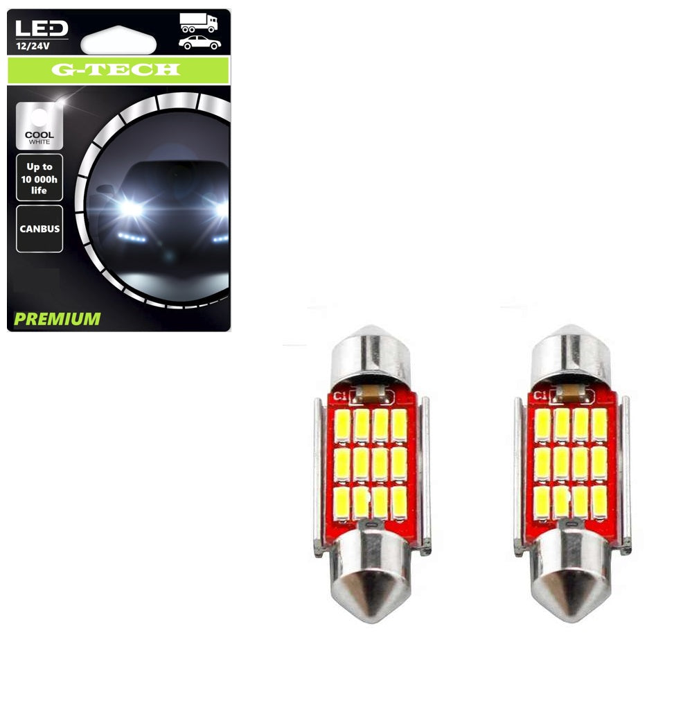 LED Крушки за плафон 31мм 12 / 24V G-TECH - T270