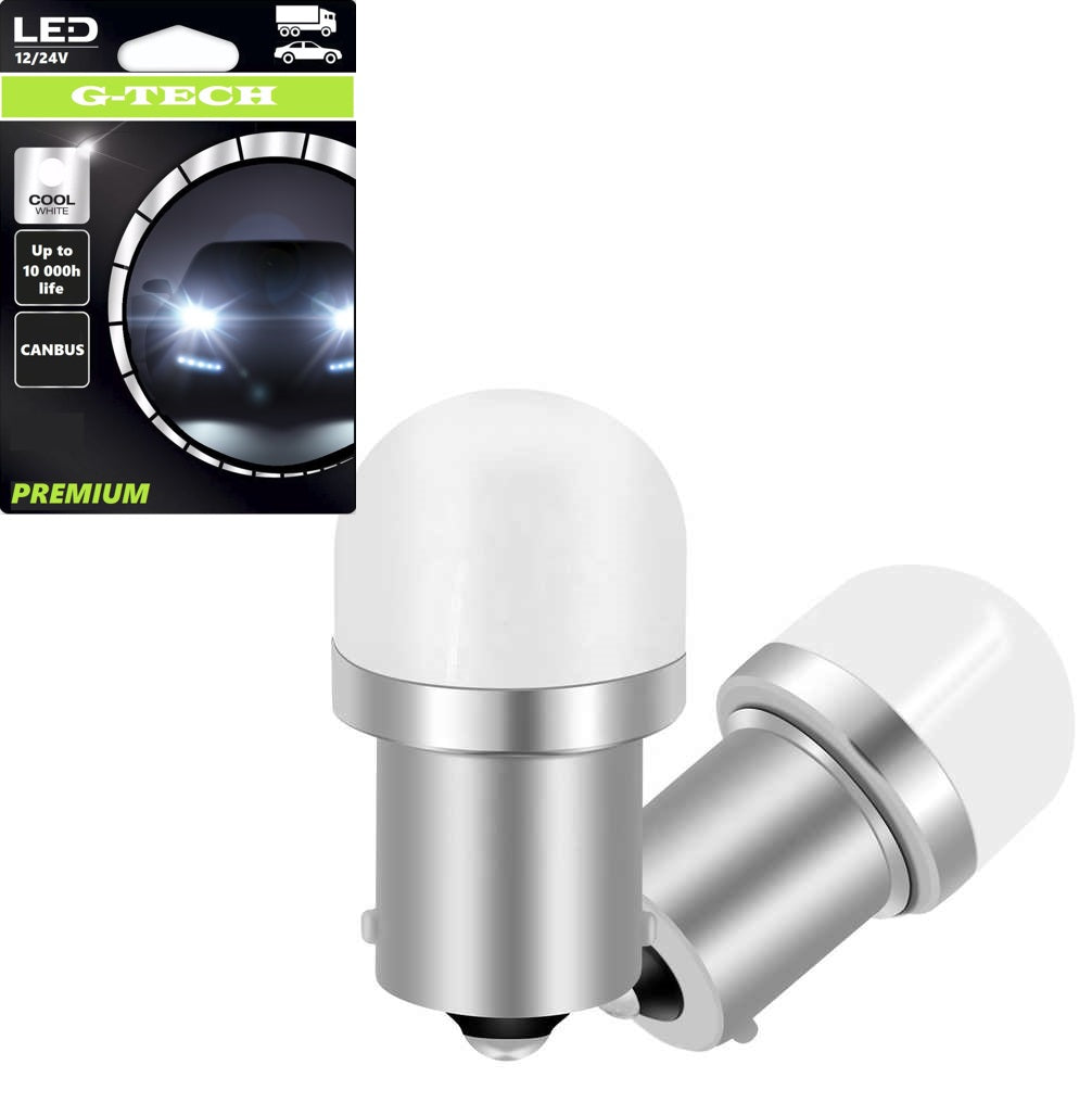 LED крушка бяла BA15s G-Tech 12 / 24V - T466
