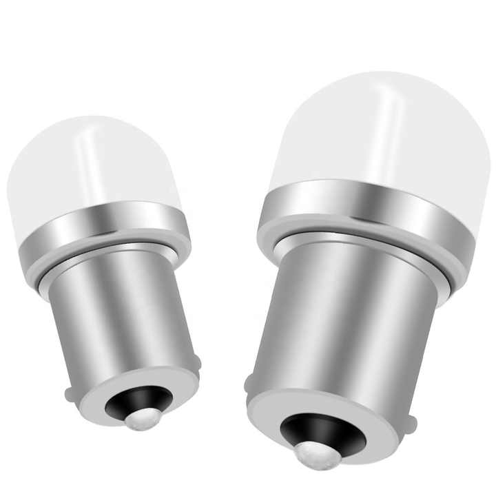 LED крушка бяла BA15s G-Tech 12 / 24V - T466 – снимка 3
