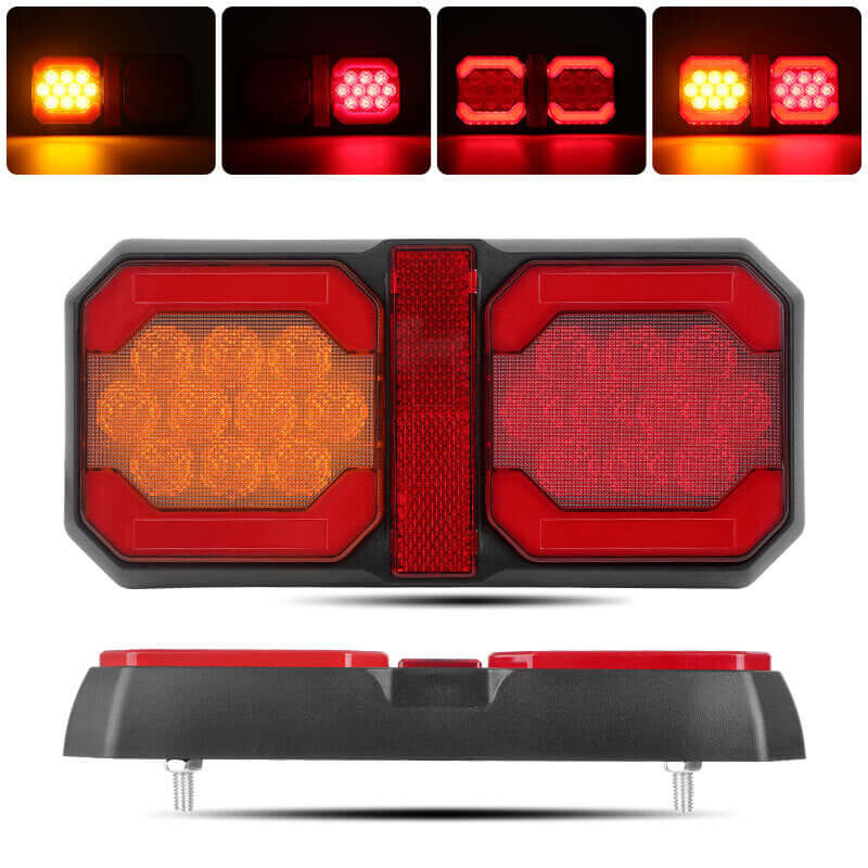LED Диодни стопове с 4 светлини 12 / 24V - T681 – снимка 3