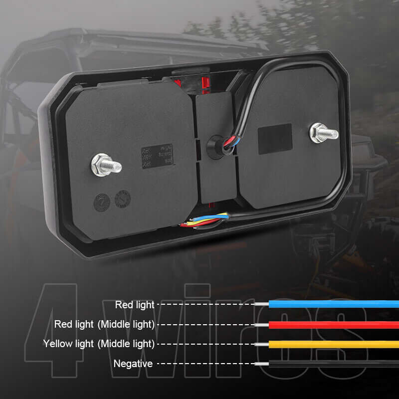 LED Диодни стопове с 4 светлини 12 / 24V - T681 – снимка 6