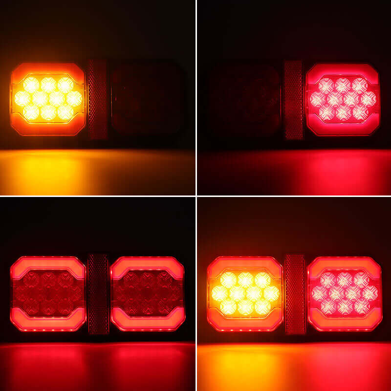 LED Диодни стопове с 4 светлини 12 / 24V - T681 – снимка 5