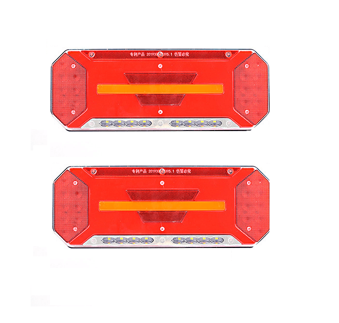 Стоп к-т диоден ЛЕД 5 светлини с динамичен мигач 12 / 24V - T549