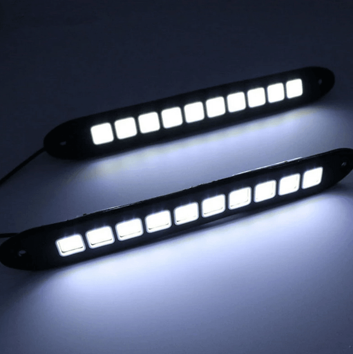 Дневни светлини тип DRL 12V - Гумирани – снимка 3