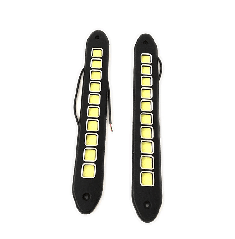 Дневни светлини тип DRL 12V - Гумирани – снимка 2