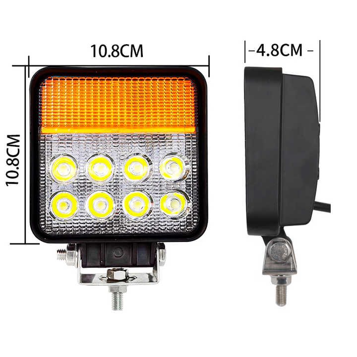 LED Работна Лампа / Халоген с жълта светлина - T455 – снимка 2