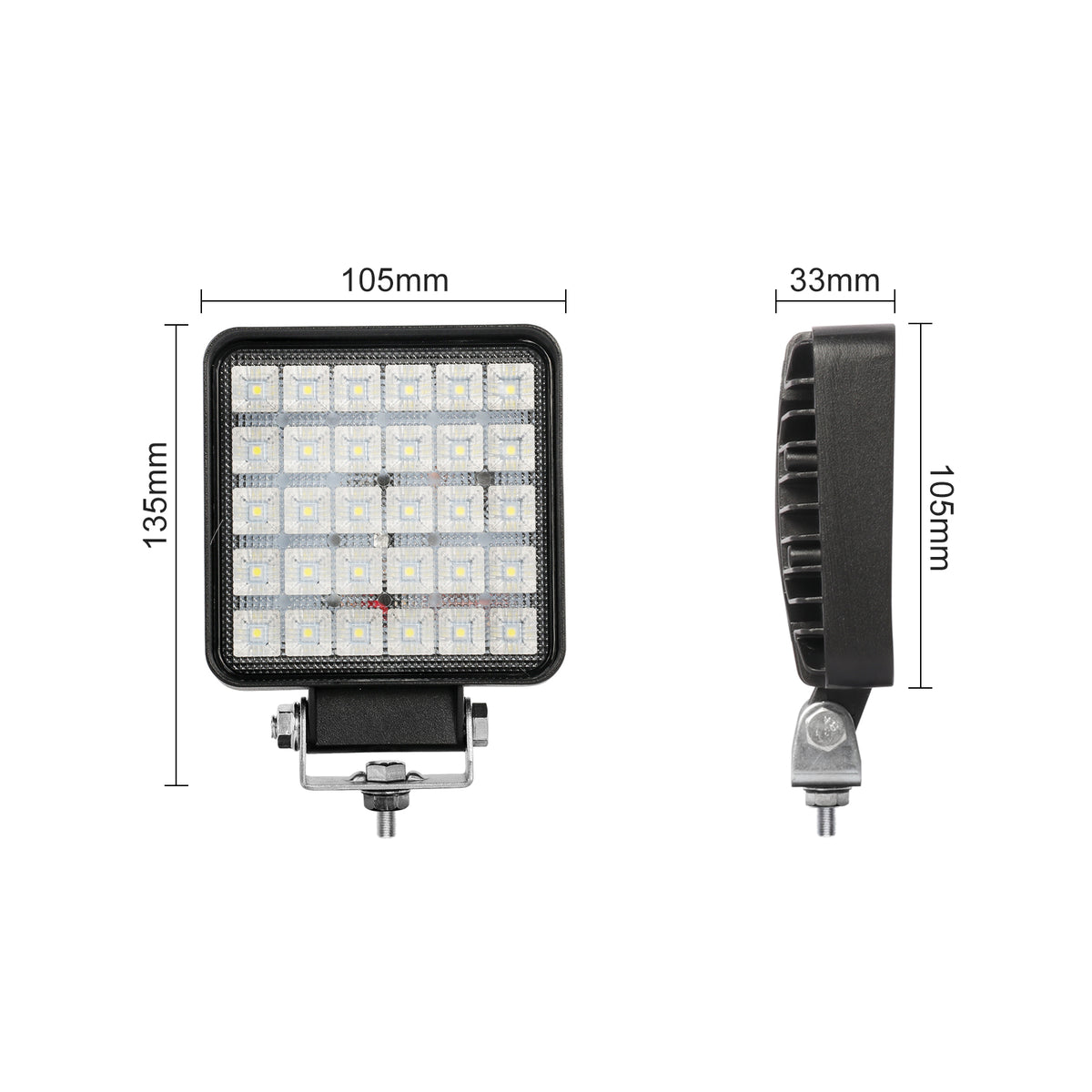 LED Халоген / работна лампа с жълта и бяла светлина 12 / 24V - T773 – снимка 3