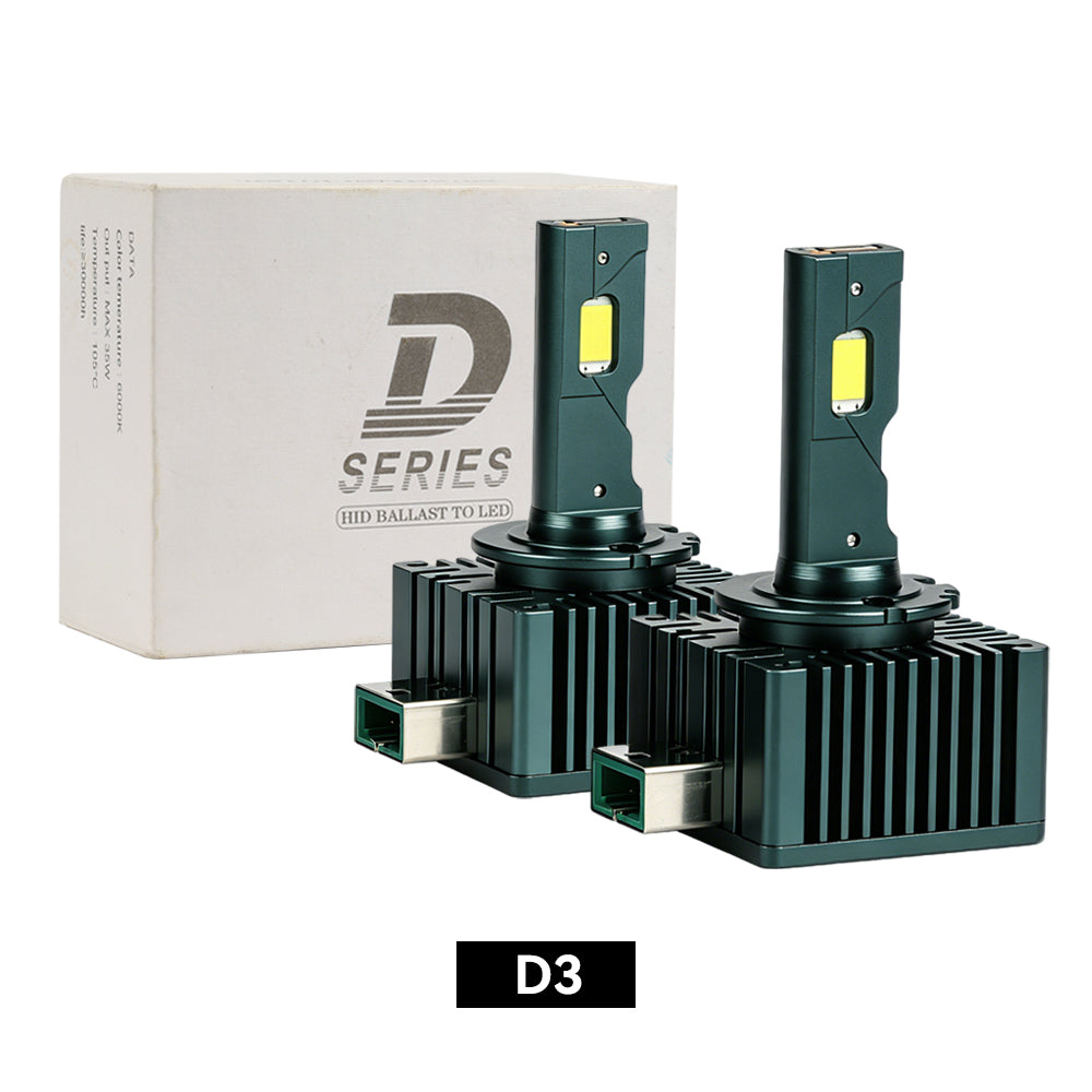 LED Крушки за Ксенон D3S – Plug & Play 6000K
