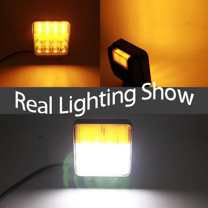 LED Работна Лампа / Халоген с жълта светлина - T455 – снимка 5