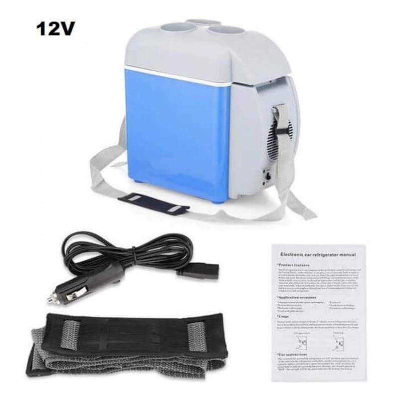 Хладилна чанта, кутия за автомобил 7.5л 12V – снимка 2