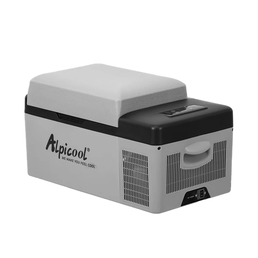 AlpiCool 20L Портативен Компресорен хладилник 20 литра 12V 24V 220V, Хладилна Кутия, Фризер