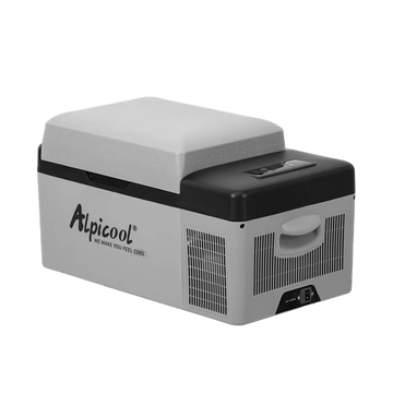 AlpiCool 20L Портативен Компресорен хладилник 20 литра 12V 24V 220V, Хладилна Кутия, Фризер