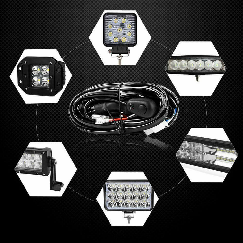 Комплект кабели за LED бар 12V – снимка 3
