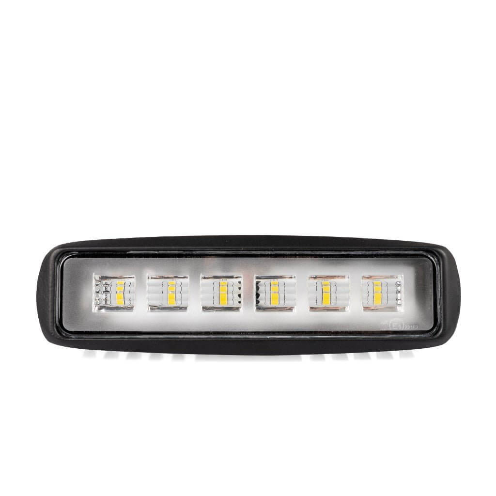 LED бар M-tech за задна светлина с 6 диода 10-32V, 6W, 6000K, 600lm, 160x45x55mm