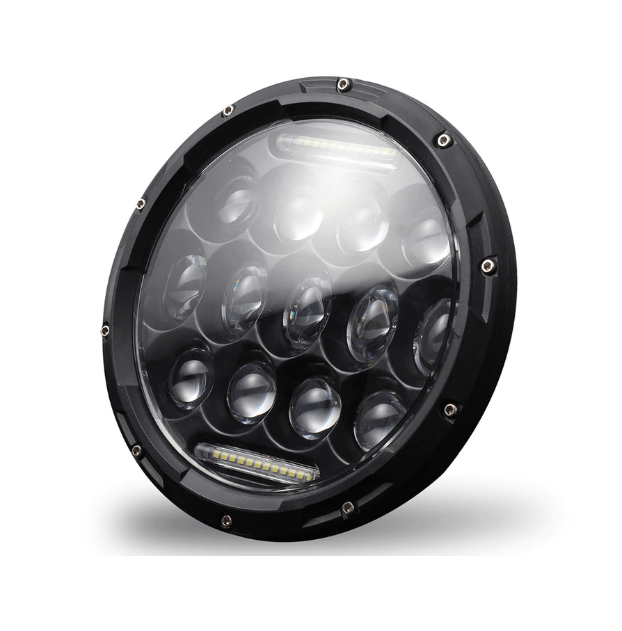 LED Фар 7 инча за вграждане на джип 12V