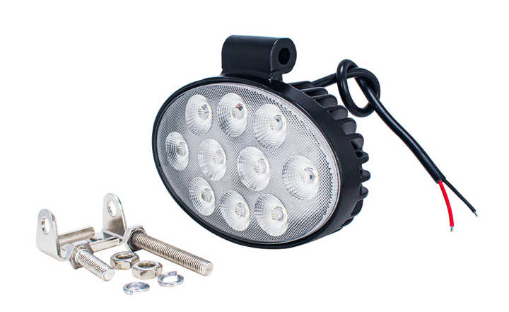 Диоден халоген LED 40W , бяла 12-60V – снимка 4