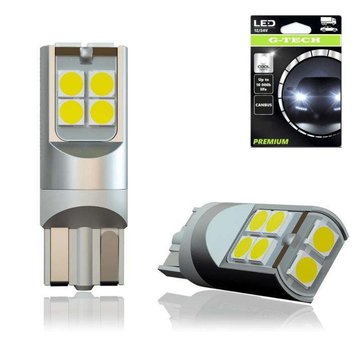 LED крушка бяла T10 G-Tech 12 / 24V - T847