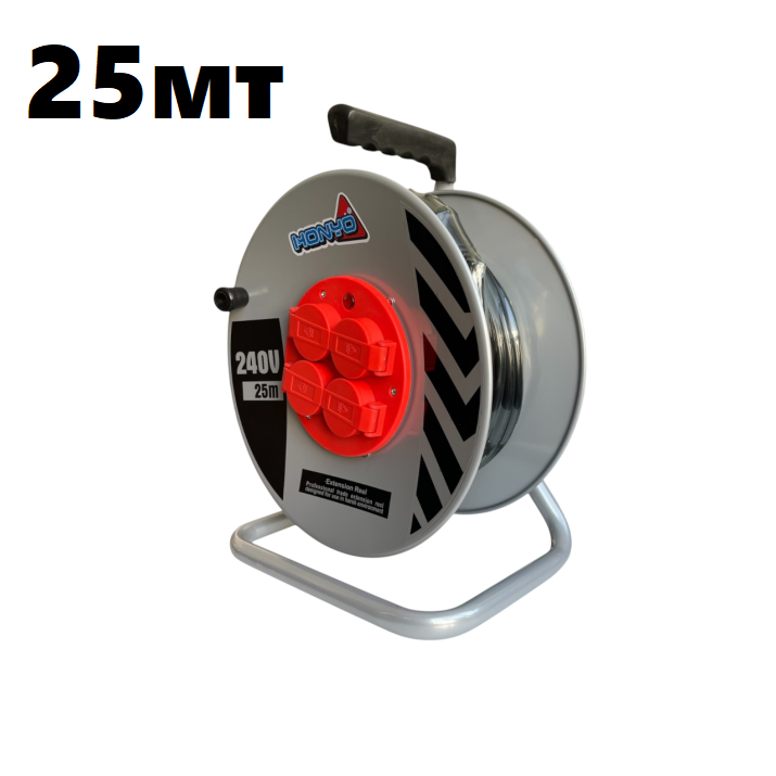 Макара удължител 25 или 50 метра 2х2.5mm - T645 / T646 – снимка 5