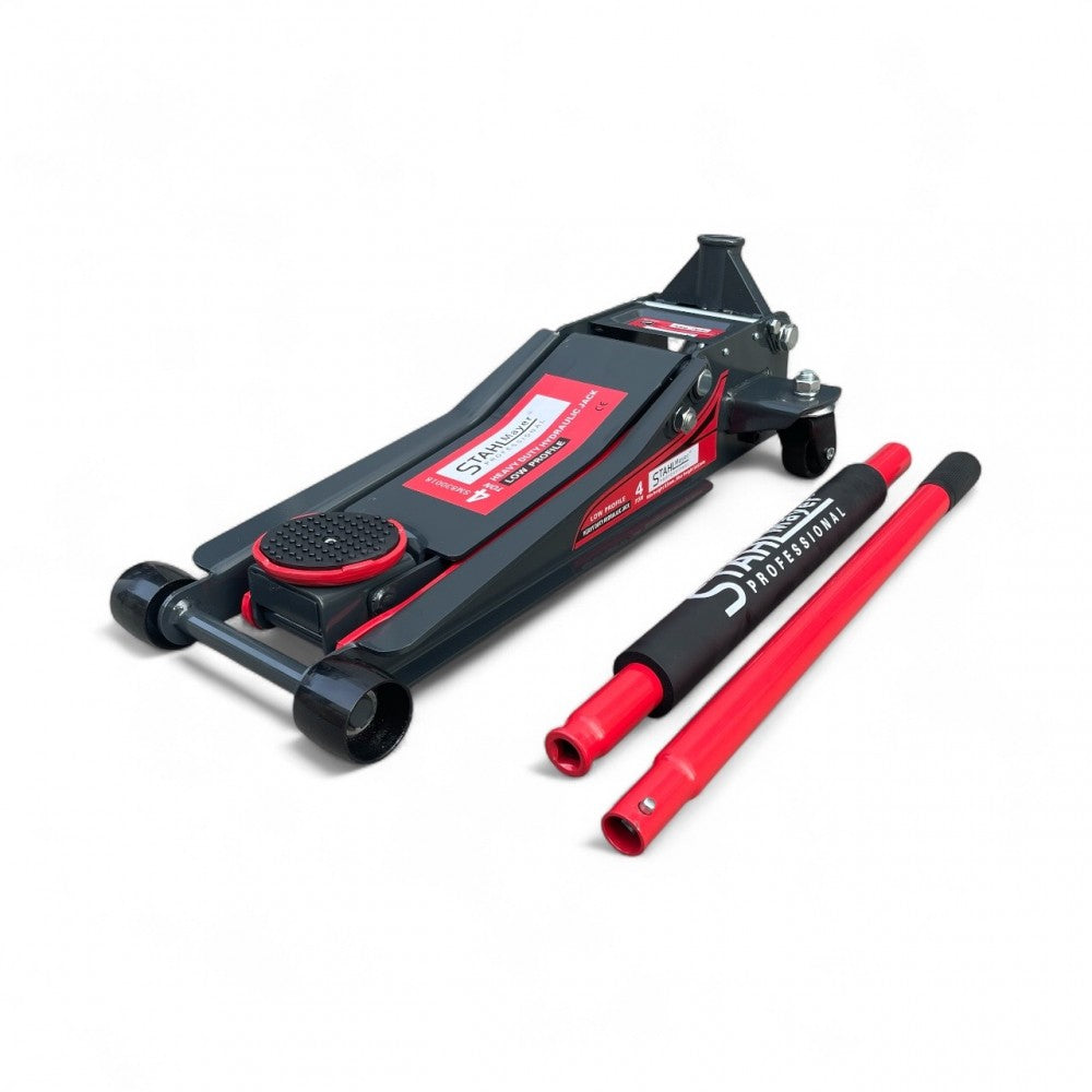 Нископрофилен Крик 4 тона Крокодил STAHLMAYER - XL , 83-505мм, с 2 помпи – снимка 2