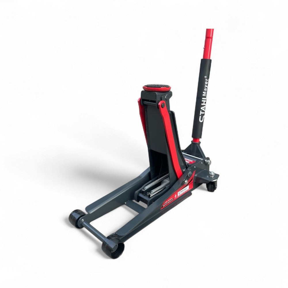 Нископрофилен Крик 4 тона Крокодил STAHLMAYER - XL , 83-505мм, с 2 помпи – снимка 8