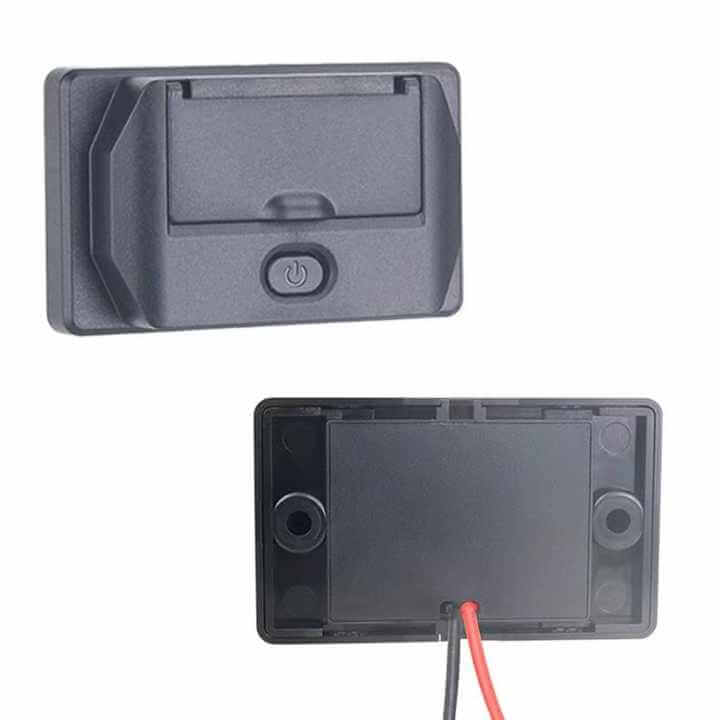 Панел за вграждане с 1 бутон ON / OFF - Type-C и USB – снимка 2