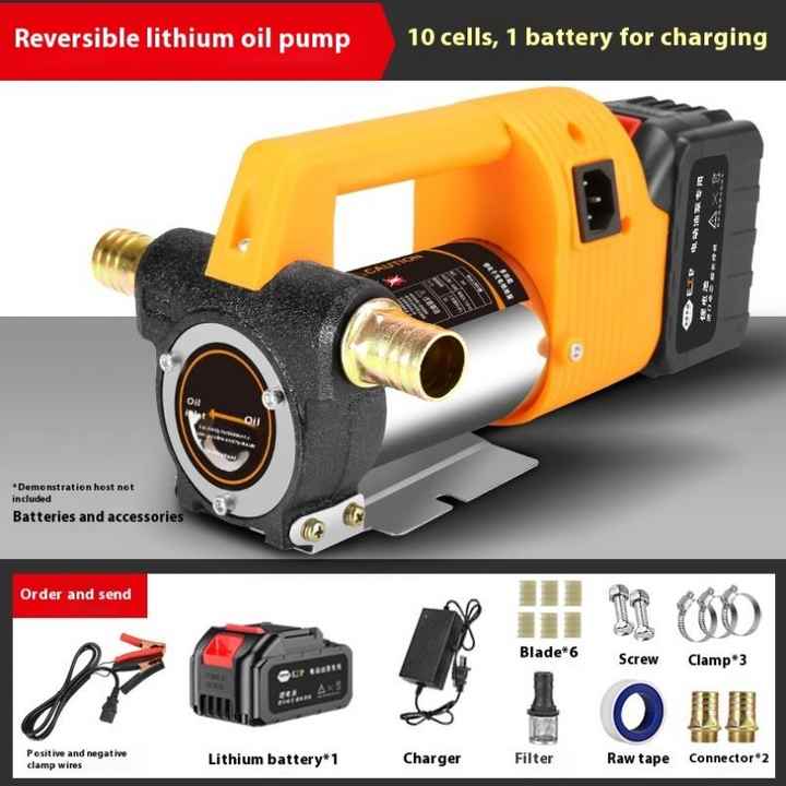 Помпа за гориво с батерия 24V - T674 – снимка 2
