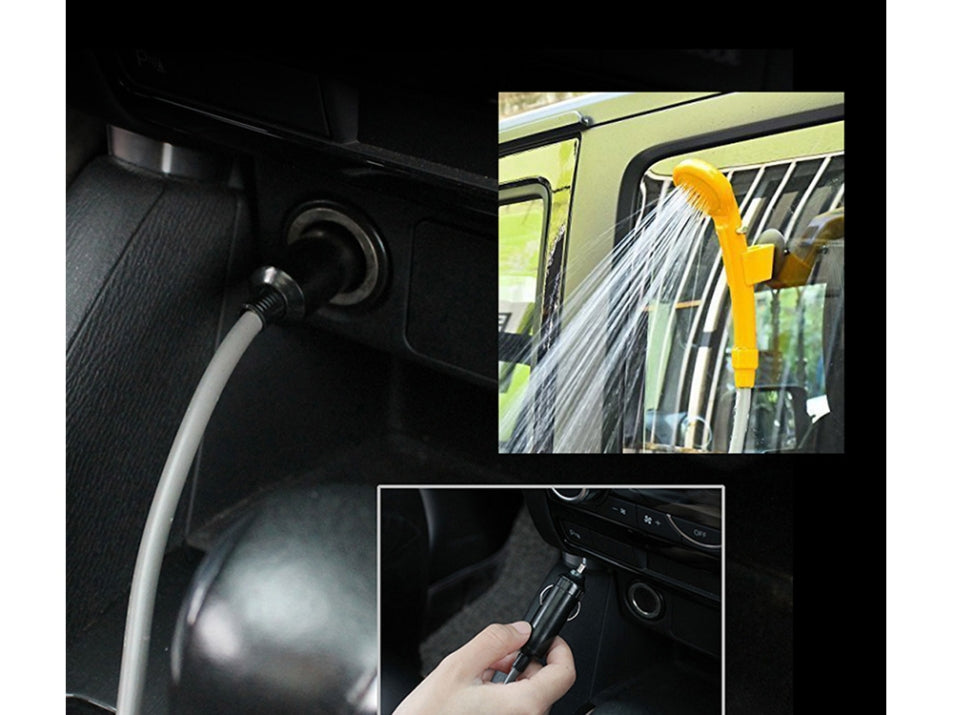 Портативен душ за къмпинг 12v – снимка 5