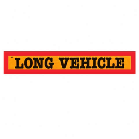 Светлоотразителна табела long vehicle