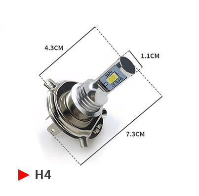 LED крушки за фар H4 – снимка 3