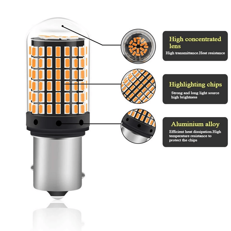 Комплект диодни крушки за мигач – снимка 2